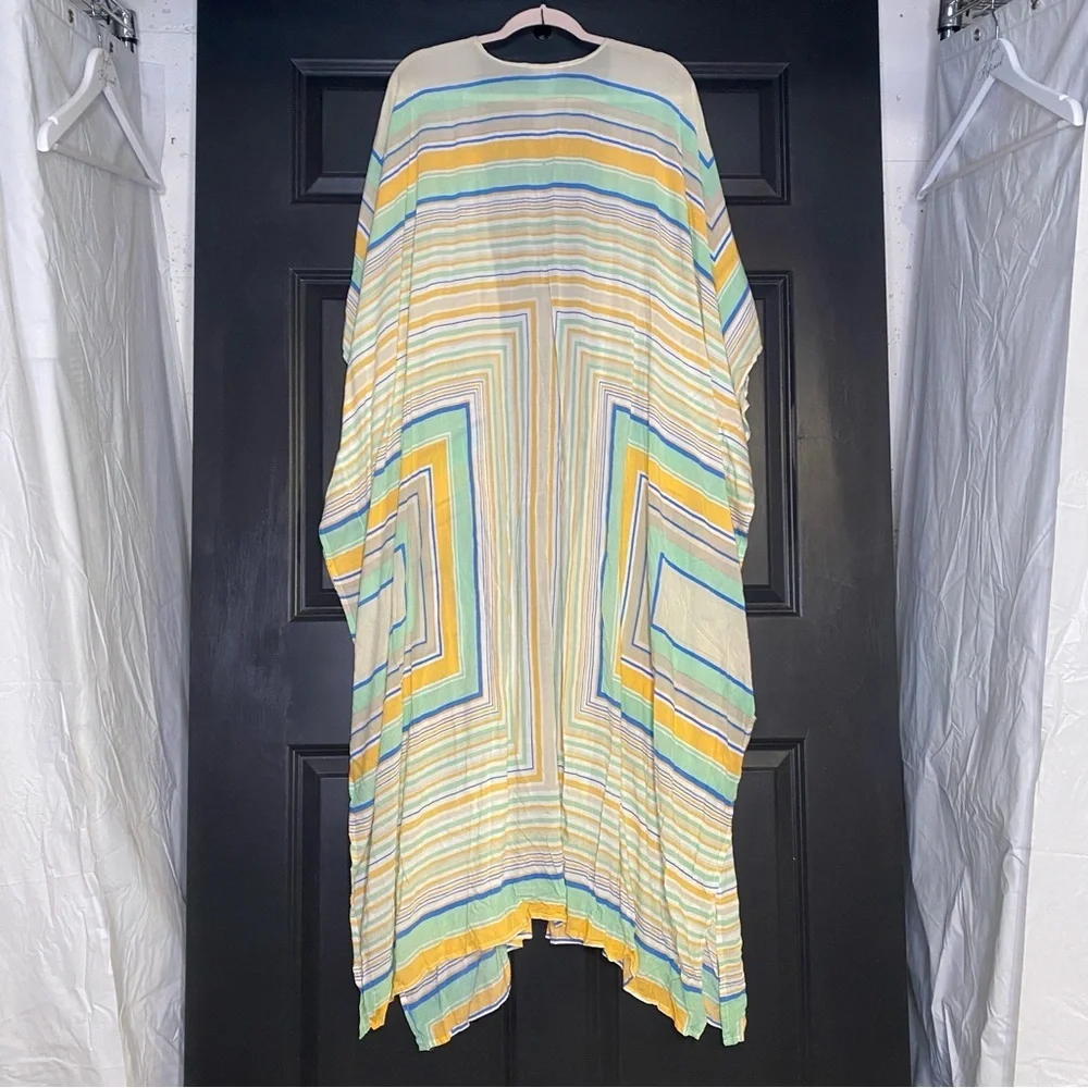 Free People orange green